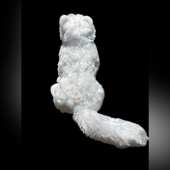 Wild Republic Cuddlekins Arctic White Fox Plush Realistic Stuffed Animal 10-11” - Picture 5 of 9
